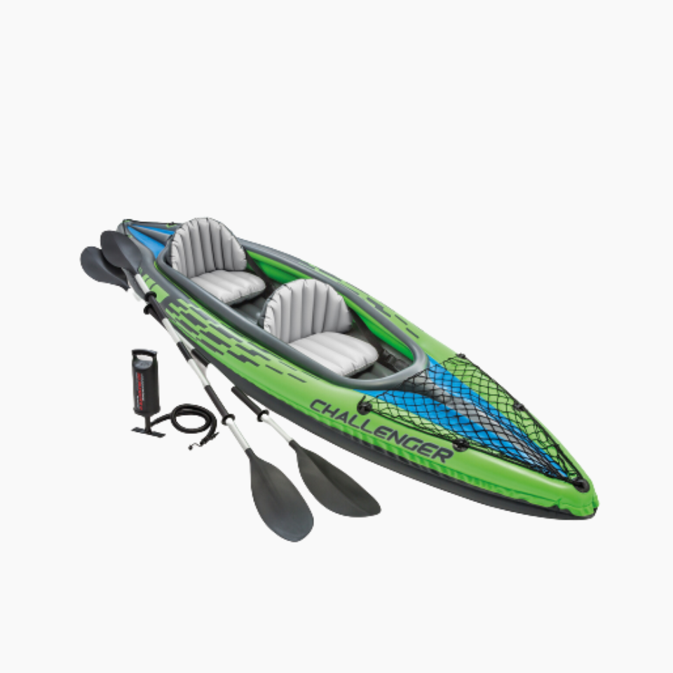 Intex Explorer K2 sea fishing kayak.